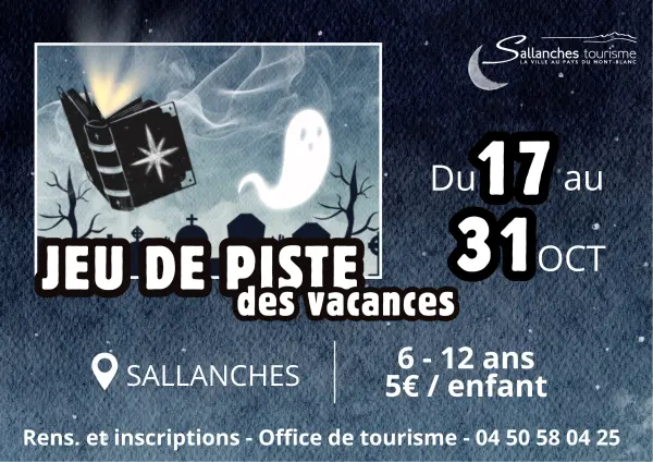Jeu de piste des vacances de la Toussaint