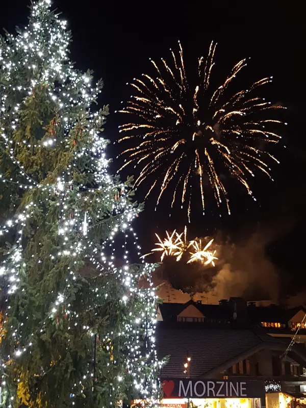 Arrivée du Père Noel