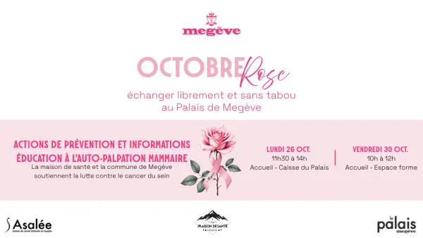 Atelier d'échange et d'autopalpation - Octobre Rose