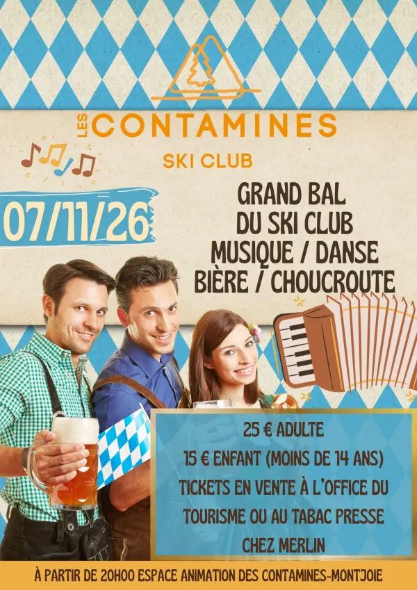 Soirée du ski club : choucroute et soirée dansante