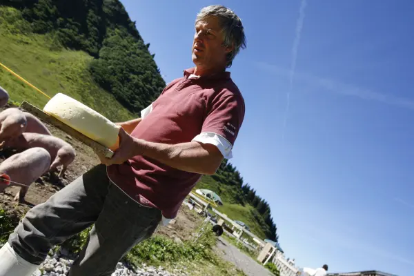 La tomme de l'alpage