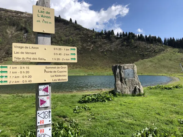 Alpage et lac de l'Airon