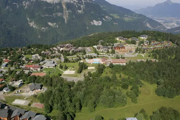 Atterrissage parapente des Flocons Verts
