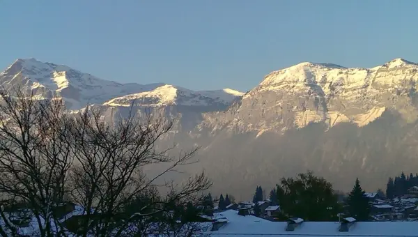 Vue sur les montagnes