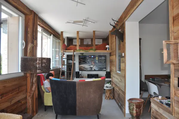 Appartement dans chalet - 6 personnes - Les Mésanges