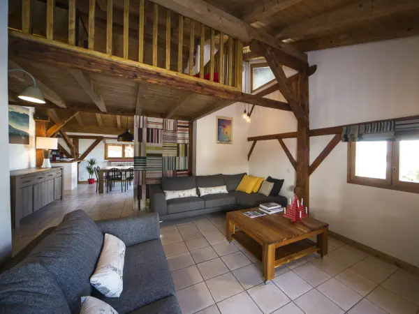 Appartement dans chalet - 6/7 personnes - Ferme Triollet
