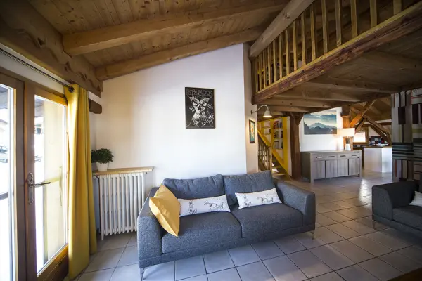 Appartement dans chalet - 6/7 personnes - Ferme Triollet