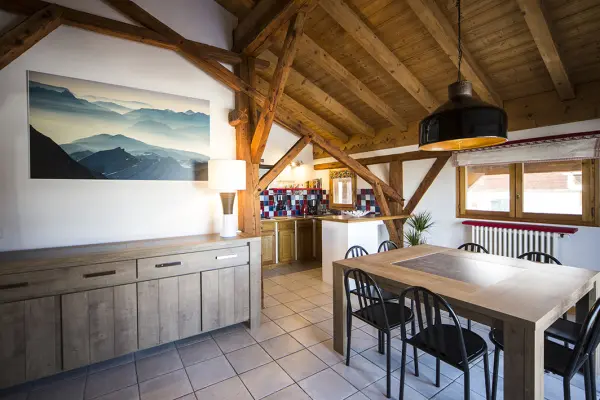 Appartement dans chalet - 6/7 personnes - Ferme Triollet