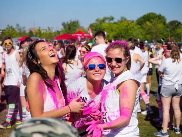 Color Run pour Octobre Rose