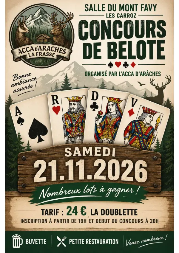 Concours de belote
