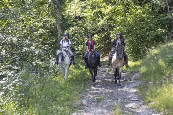 Cours d'équitation_Les Carroz-d'Arâches