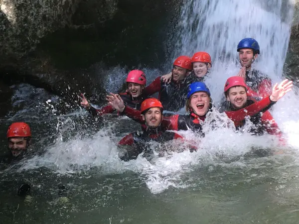 Canyoning groupe
