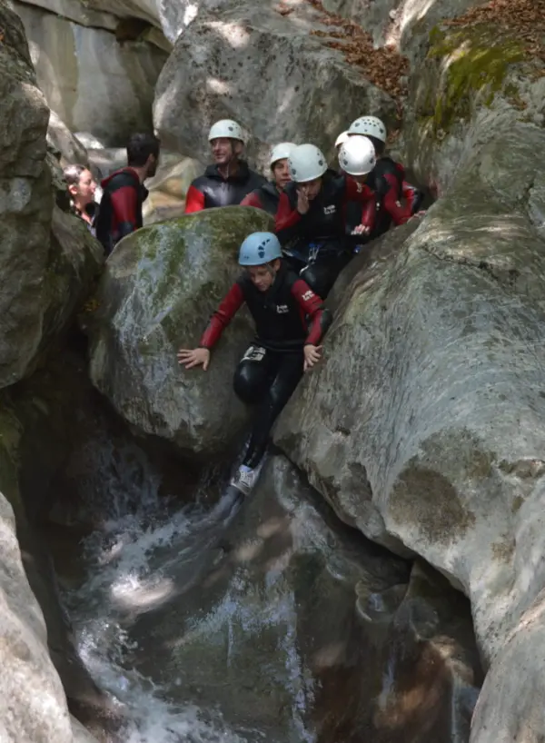 Groupe canyoning