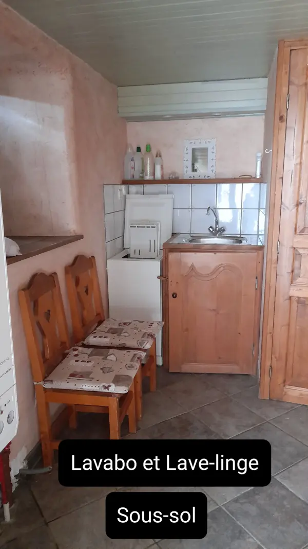 Sous sol lave-linge