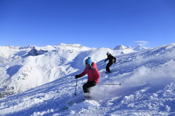 Engagement ski, découverte du Grand Massif - ESF