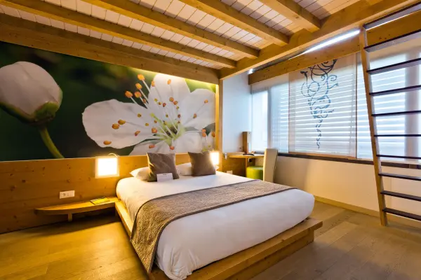 Chambre hotel La Croix de Savoie