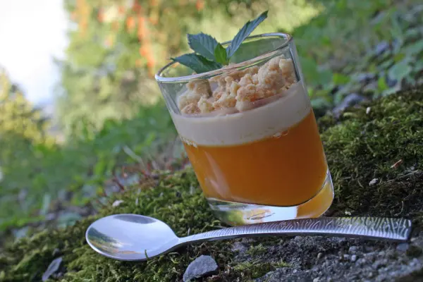Plat restaurant Gastronomique La croix de Savoie