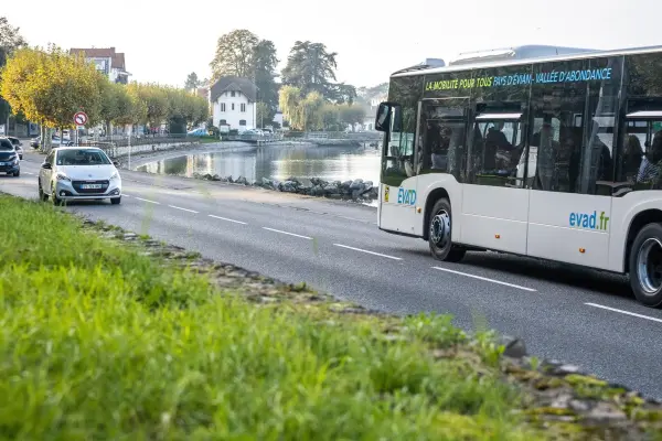 Ligne bus 4 EVAD - Evian - Saint Gingolph