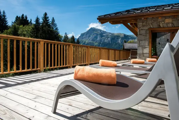 Terrasse à Léana
