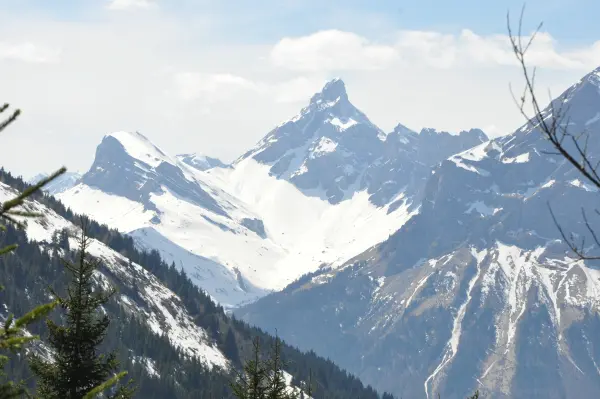 Pointe Percée au début du printemps