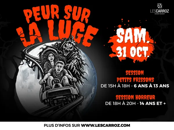 Peur sur la luge