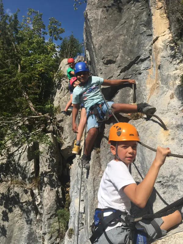 Escalade enfants