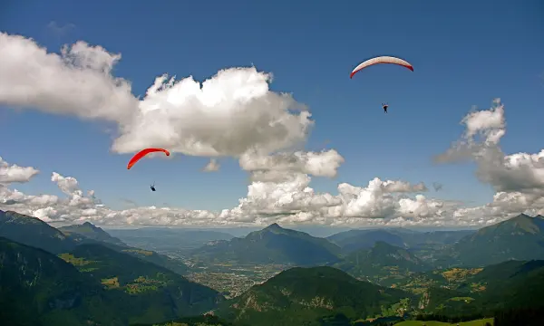 Vol en parapente