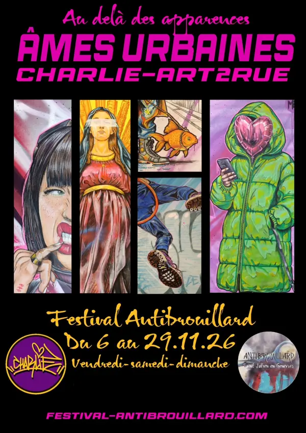 "Ames Urbaines" exposition street art - festival antibrouillard