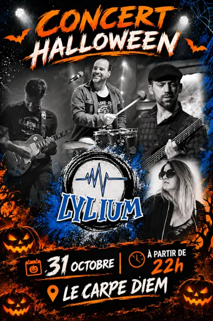 Concert - Lylium au Carpediem pour la soirée Halloween