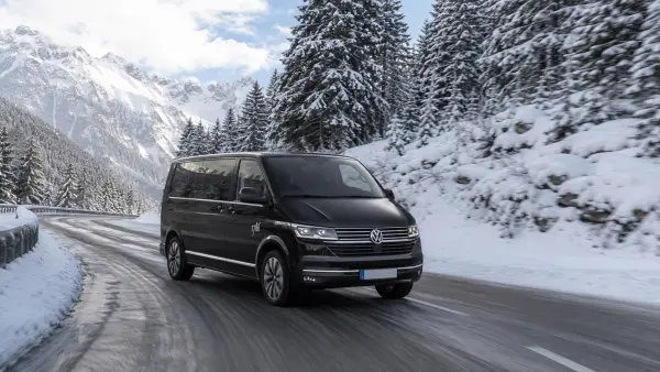 VW Caravelle neige