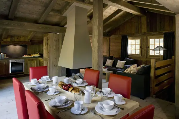 Amazon creek chamonix - salle à manger chalet Baby Bear