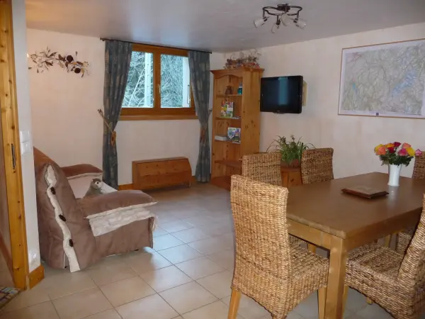 Appartement Mémé Rosa - CHAMEL Séjour salle à manger