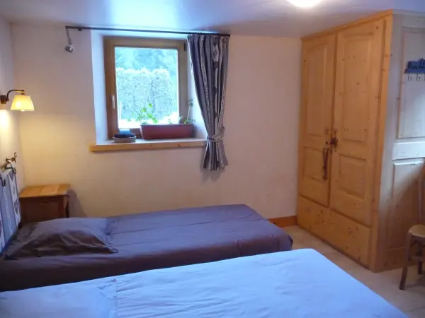 Appartement Mémé Rosa - CHAMEL Chambre Bleu 2 lits