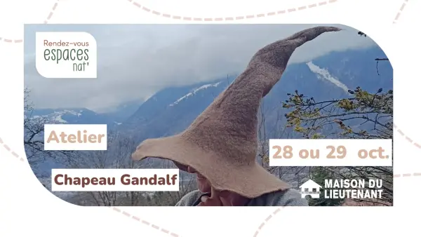 Atelier initiation : Chapeau de Gandalf