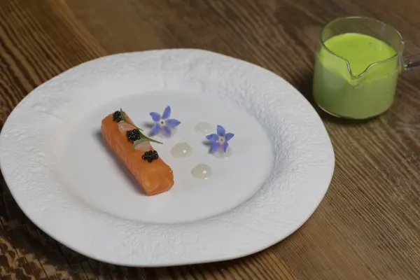 Truite, Salicorne et Caviar