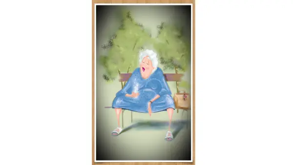 Joelle Bernard sur le banc