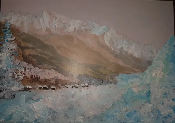 Atelier : Paysages d'hiver