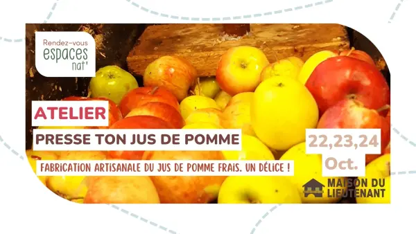 Atelier : Presse ton jus de pomme
