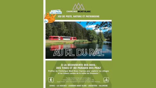 Au Fil du Rail - Jeu de piste aux Bois de Chamonix