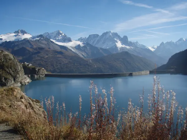 Barrage d'Emosson à Vallorcine