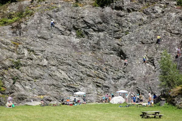 Escalade aux Chavants