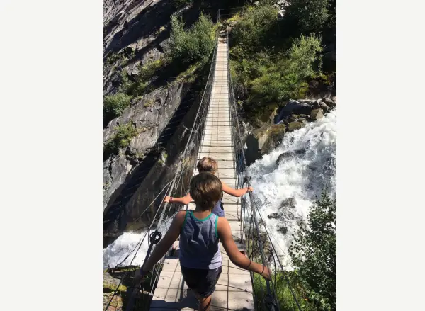 pont suspendu vers bionnassay