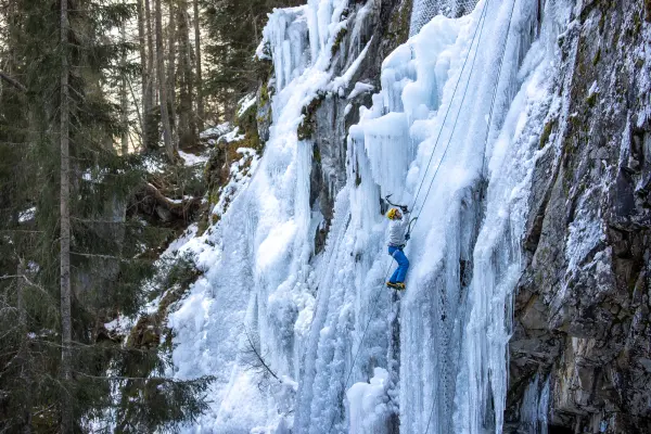 Cascade de glace