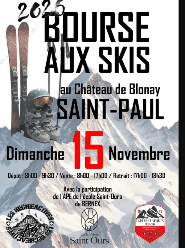 Bourse aux skis