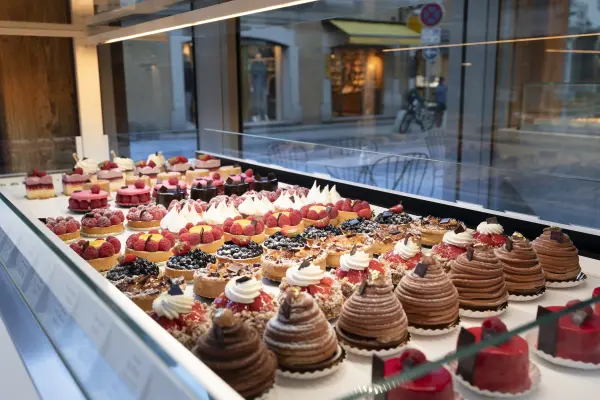 Sélection de pâtisseries maison