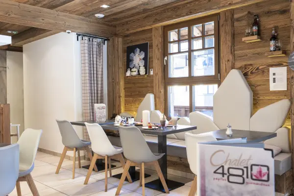 Salon de thé ambiance cocooning