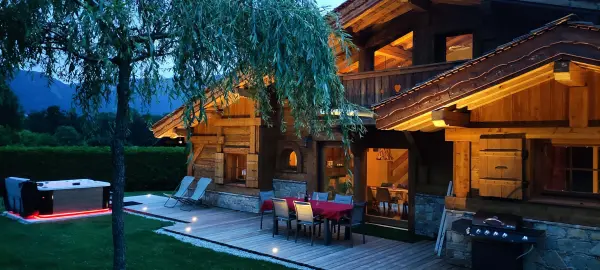 Terrasse et Spa 