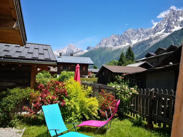 La vue depuis la terrasse