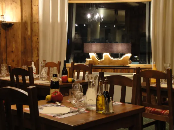 hotel du bois les houches restaurant