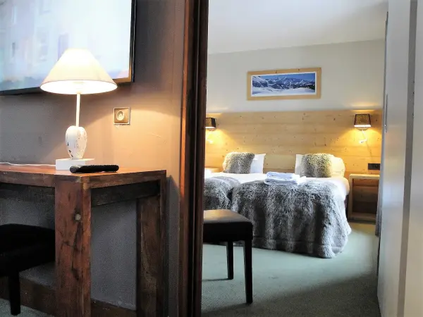 hotel du bois les houches chambre 2
